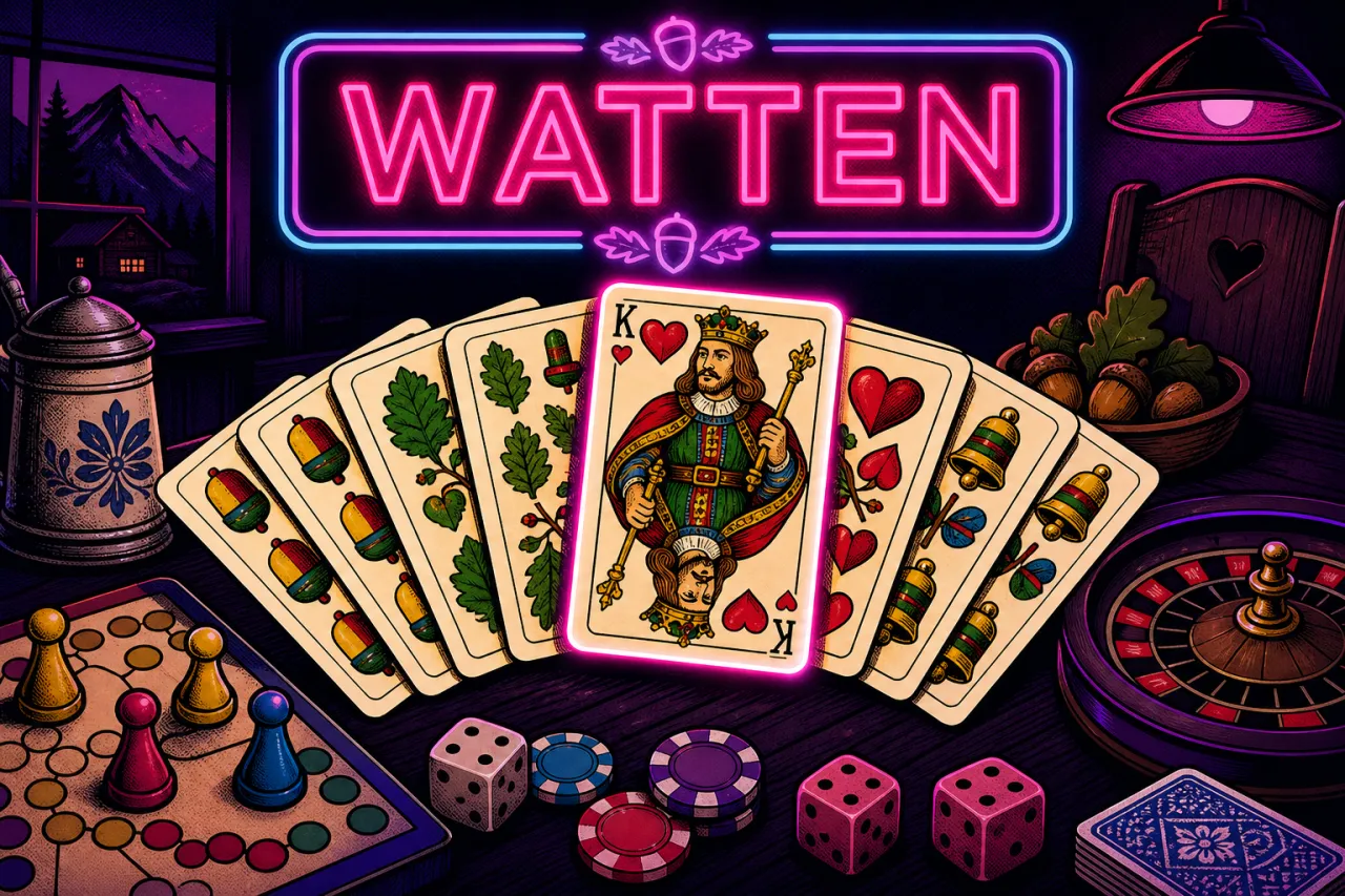 Watten-Regeln: Schlag, Trumpf, Kritische und das Bieten