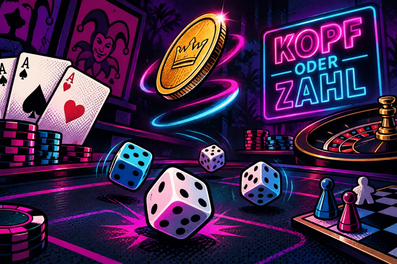 Münze werfen online: Kopf oder Zahl entscheiden lassen