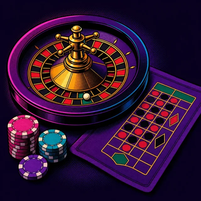 Symbolbild: Roulette-Set für zu Hause